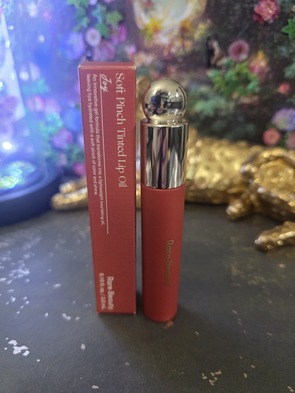 Rare Beauty Soft Pinch Tinted Lip Oil - Coral Red *Joy